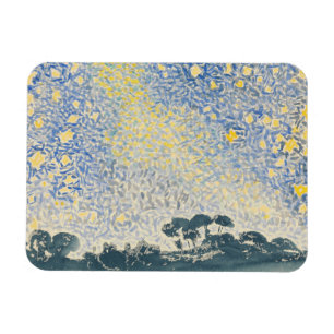 Ímã Paisagem com estrelas