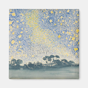 Imã Paisagem com estrelas