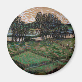 Imã Paisagem com Ponte sobre o Oise (van Gogh)