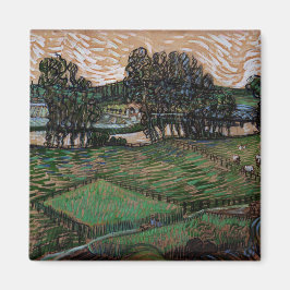 Imã Paisagem com Ponte sobre o Oise (van Gogh)