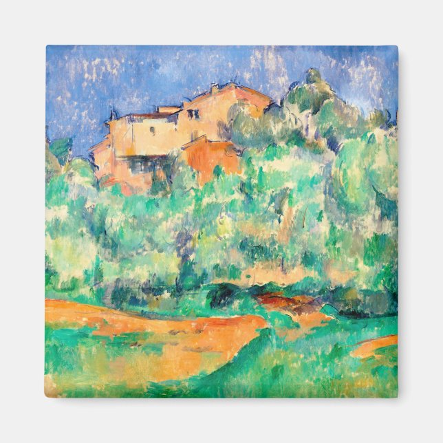 Imã Paisagem com uma Casa, Cezanne (Frente)