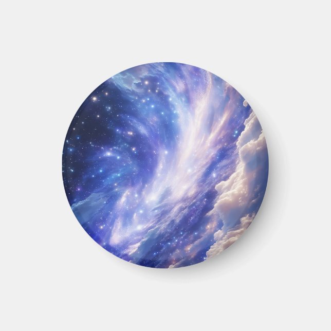 Imã Paisagem Cósmica: Nebulosa Inundada e Noite Estrel (Frente)