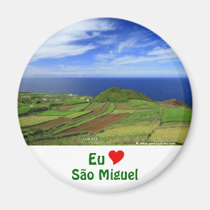 Imã Paisagem costeira dos Açores