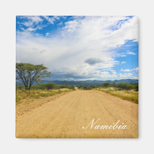 Imã Paisagem da África Namíbia Nature Bushveld (Frente)