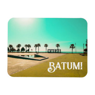 Ímã Paisagem da Arquitetura do Batumi Georgia