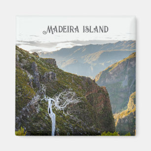Imã paisagem da caminhada do Pico Ruivo, viagem à Made