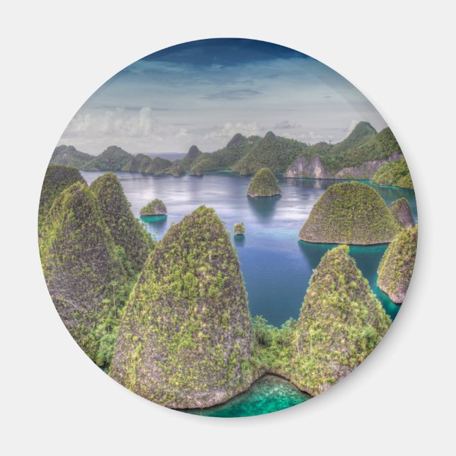 Imã Paisagem da Ilha Wayag, Indonésia (Frente)