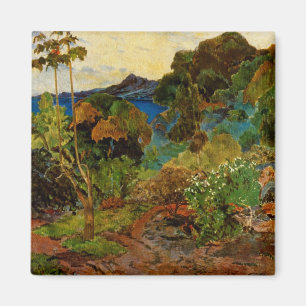 Imã Paisagem da Martinica de Paul Gauguin (1887)