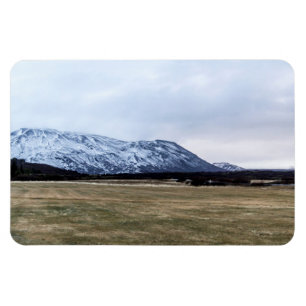 Ímã Paisagem da montanha em Islândia