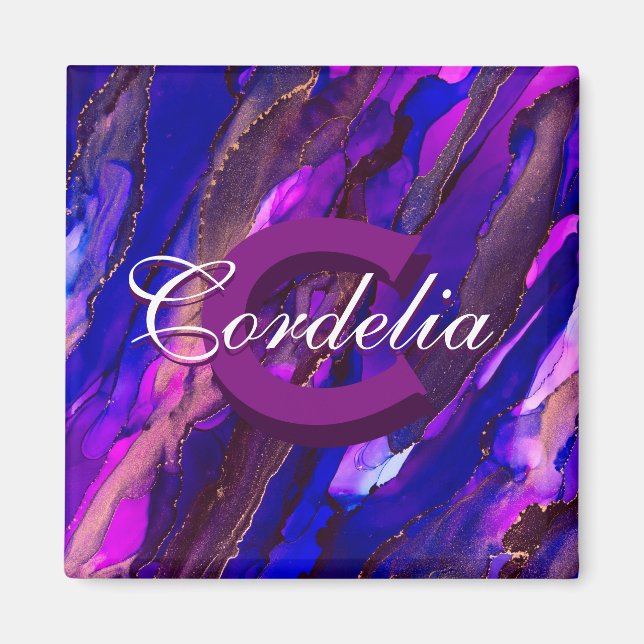 Imã Paisagem da Nuvem com Cobre (Frente)