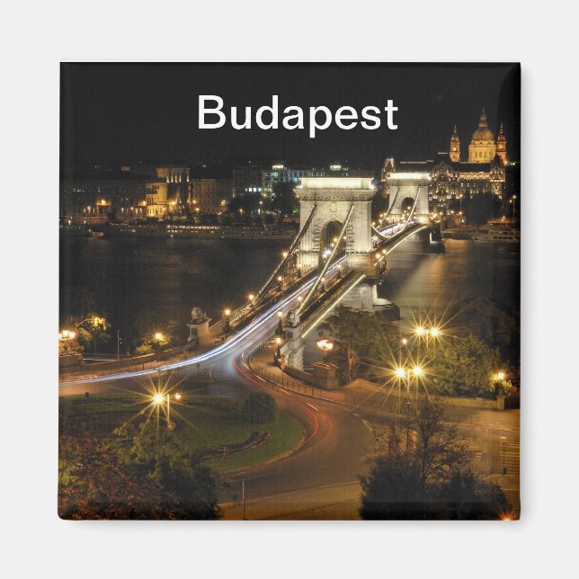 Imã Paisagem de Budapeste (Frente)