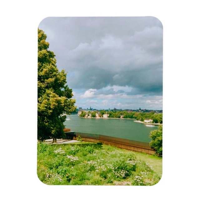 Ímã Paisagem de Estocolmo (Vertical)