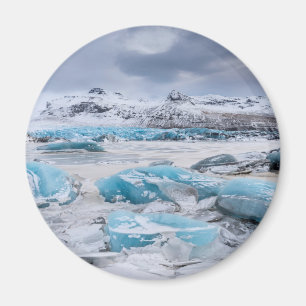 Imã Paisagem de gelo glaciar, Islândia