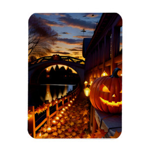 Ímã Paisagem de Halloween Quatro