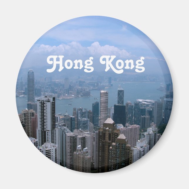 Imã Paisagem de Hong Kong (Frente)
