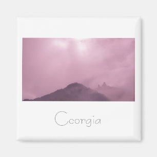 Imã Paisagem de montanha Kazbegi Georgia Gergeti