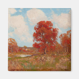 Imã Paisagem de queda (cena rural no outono) (árvores