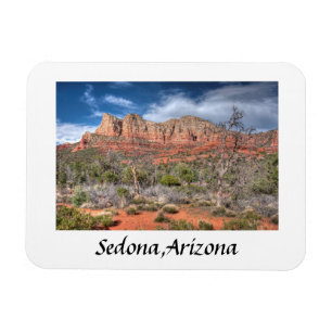 Ímã Paisagem de rocha vermelha Arizona de Sedona