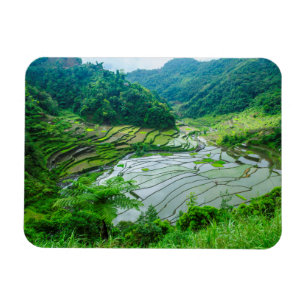 Ímã Paisagem de terraço de arroz, Filipinas
