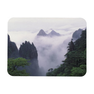 Ímã Paisagem do Mt. Huangshan (Montanha Amarela) em