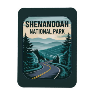 Ímã Paisagem do Parque Nacional de Shenandoah