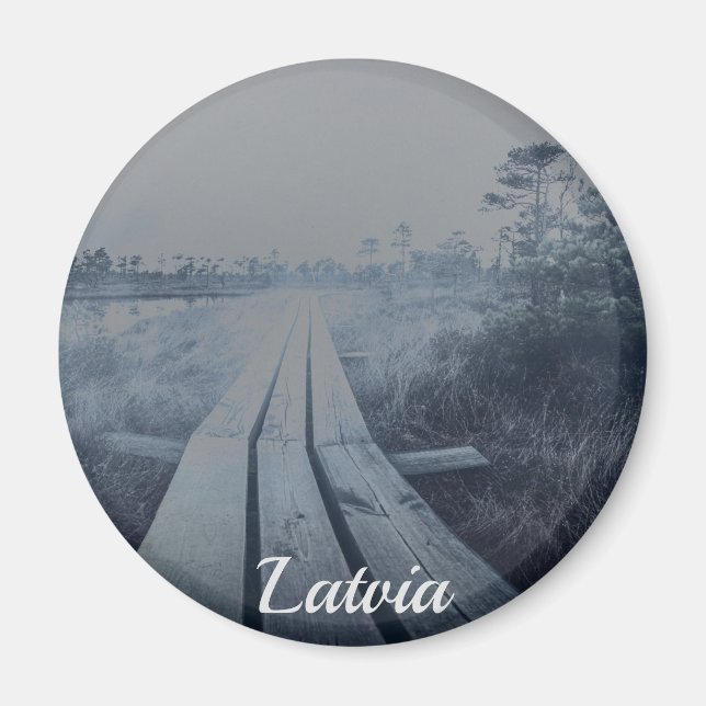 Imã Paisagem dos pântanos (Frente)