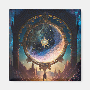 Imã Paisagem Espacial de Fantasia Cósmica