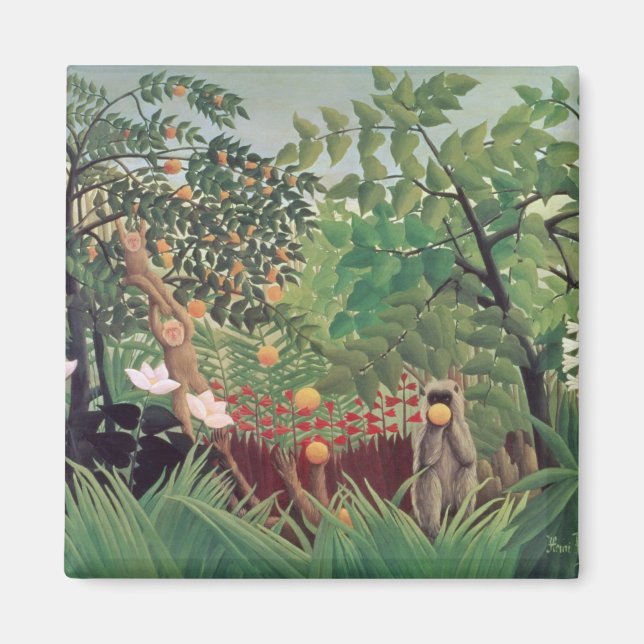 Imã Paisagem Exótica, 1910 (Frente)