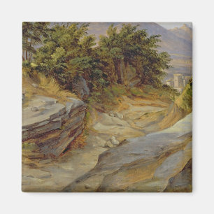 Imã Paisagem italiana da montanha, c.1824