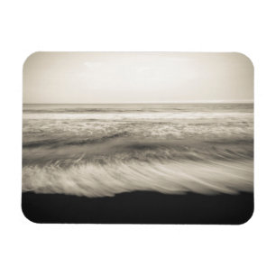 Ímã Paisagem marinha B&W, Havaí