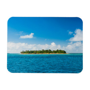 Ímã Paisagem Marítima Com Pequena Ilha