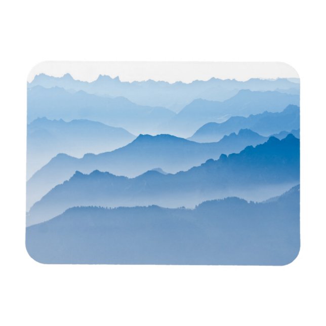Ímã Paisagem Montanha | SUIÇA (Horizontal)