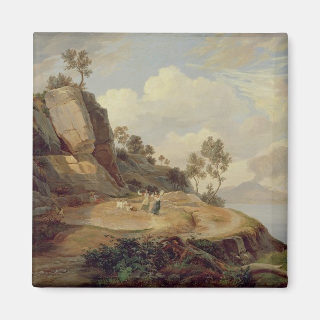 Imã Paisagem na Itália (Frente)