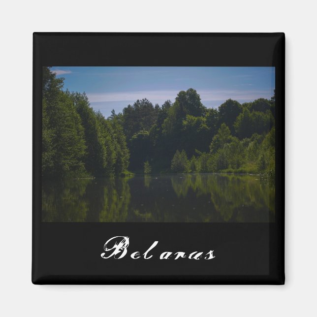 Imã Paisagem natural Canal Sky Belarus (Frente)