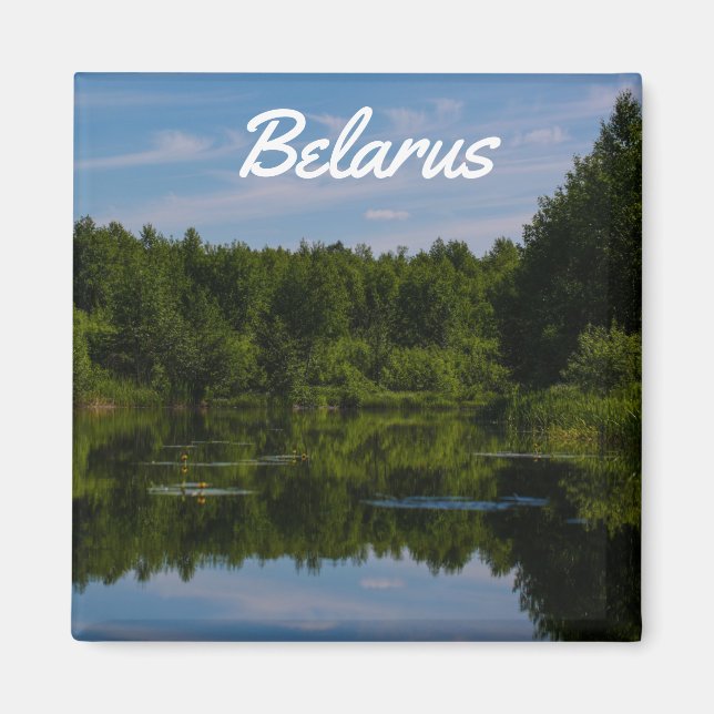 Imã Paisagem natural Canal Sky Belarus (Frente)