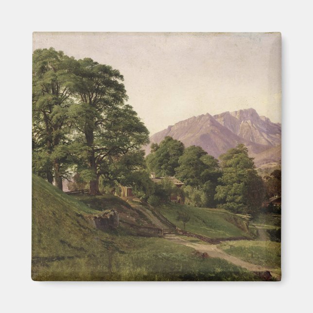 Imã Paisagem no Alto Baviera, 1836 (Frente)