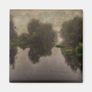 Imã Paisagem no Mundo Antigo - Pintura de Belas Artes