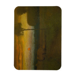 Ímã Paisagem noturna por George Inness (1889)