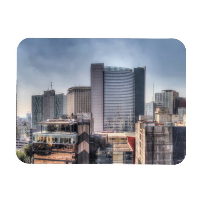 Ímã Paisagem Panorâmica Da Cidade Do México (Horizontal)