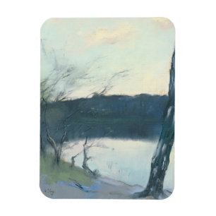 Ímã Paisagem (pastel em canvas)