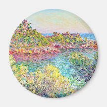 Paisagem perto de Monte Carlo (por Claude Monet)