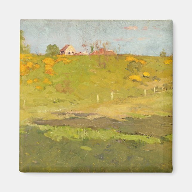 Imã Paisagem rural francesa (por Georg Pauli) (Frente)