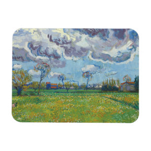 Ímã Paisagem sob um céu tempestuoso Vincent Gogh