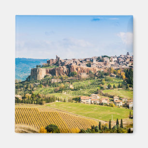 Imã Paisagem sobre Orvieto