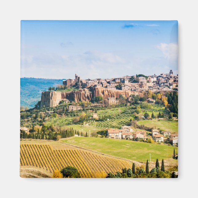 Imã Paisagem sobre Orvieto (Frente)