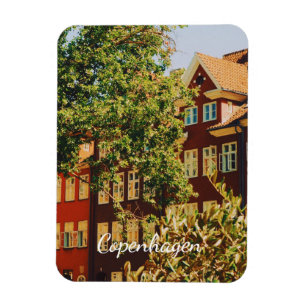 Ímã Paisagem urbana de Copenhague - Dinamarca