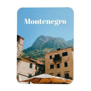Ímã Paisagem urbana de Montenegro