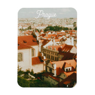 Ímã Paisagem Urbana de Praga Souvenir