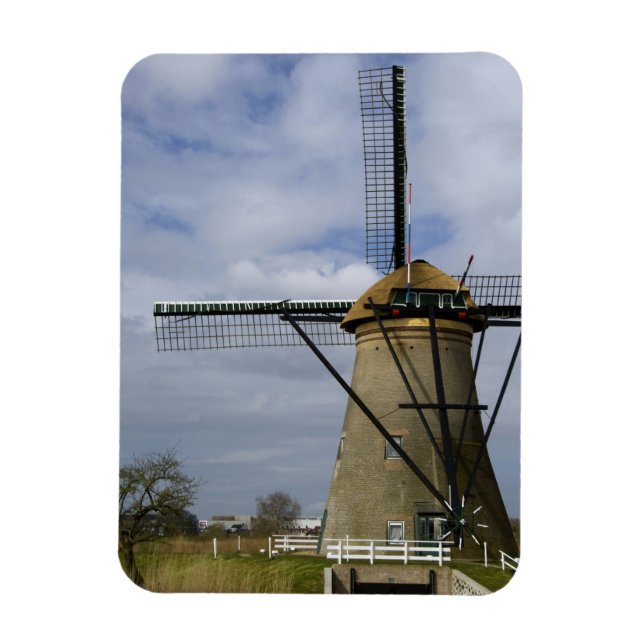 Ímã Países Baixos (t.c. Holanda), Kinderdijk. 19 (Vertical)