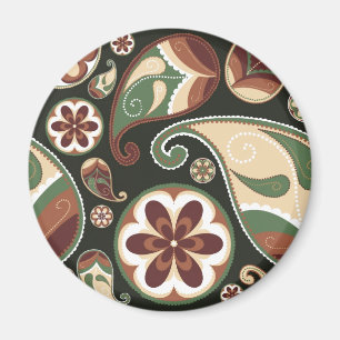 Imã Paisley & Floral Magnet